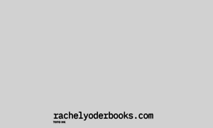 Rachelyoderbooks.com thumbnail