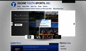 Racineyouthsports.com thumbnail