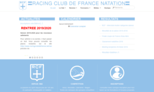 Racingclubdefrance-natation.fr thumbnail