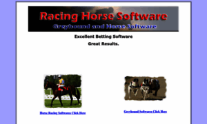 Racinghorsesoftware.com thumbnail