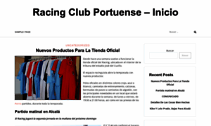 Racingportuense.es thumbnail