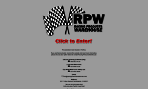 Racingproductswarehouse.com thumbnail