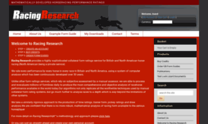 Racingresearch.co.uk thumbnail