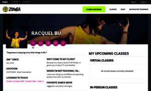 Racquelb.zumba.com thumbnail