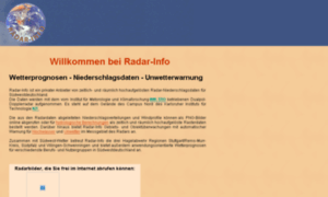 Radar-info.fzk.de thumbnail