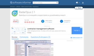 Radaropus.software.informer.com thumbnail