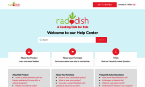 Raddishkids.zendesk.com thumbnail