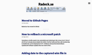 Radeck.se thumbnail