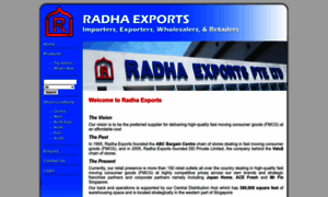 Radhaexports.com thumbnail