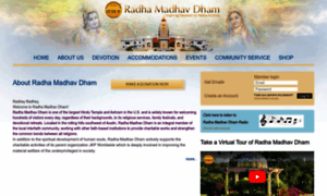 Radhamadhavdham.org thumbnail