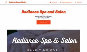 Radiancespaandsalon.business.site thumbnail