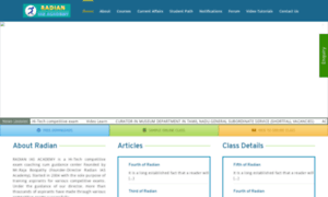 Radianiasacademy.org thumbnail