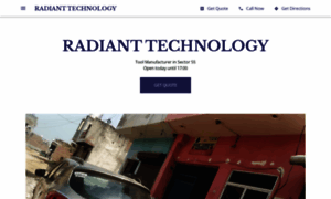 Radiant-technology-tool-manufacturer.business.site thumbnail