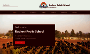 Radiantpublicschool.org thumbnail