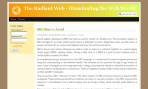 Radiantwebsoft.com thumbnail