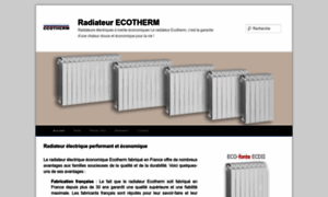 Radiateur-ecotherm.fr thumbnail
