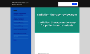 Radiation-therapy-review.com thumbnail