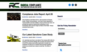Radicalcompliance.com thumbnail