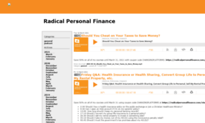 Radicalpersonalfinance.libsyn.com thumbnail
