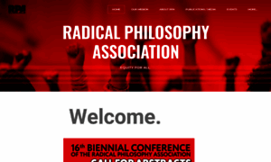 Radicalphilosophyassociation.org thumbnail