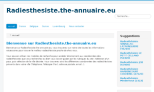 Radiesthesiste.the-annuaire.eu thumbnail