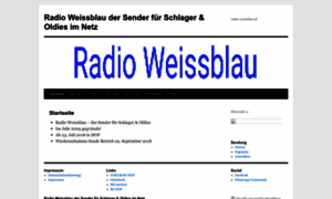 Radio-weissblau.de thumbnail