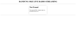 Radio.bandungoke.com thumbnail