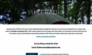 Radio.hampshire.edu thumbnail