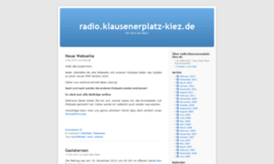 Radio.klausenerplatz-kiez.de thumbnail