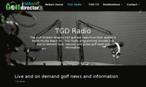 Radio.thegolfdirector.com thumbnail