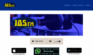 Radio105fm.com.br thumbnail