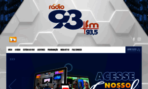 Radio93portofeliz.com.br thumbnail