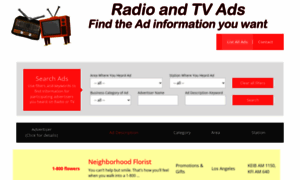 Radioandtvads.com thumbnail