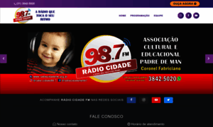 Radiocidadefm.org.br thumbnail