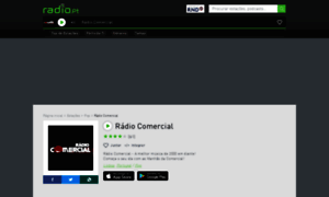 Radiocomercial.radio.pt thumbnail