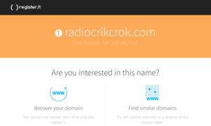 Radiocrikcrok.com thumbnail