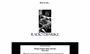 Radiodismuke.com thumbnail
