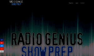 Radiogeniusshowprep.com thumbnail