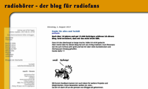 Radiohoerer.blogger.de thumbnail