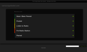 Radiojustgotbetter.com thumbnail