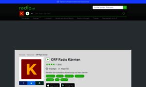 Radiokaernten.radio.at thumbnail