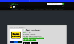 Radioleverkusen.radio.de thumbnail
