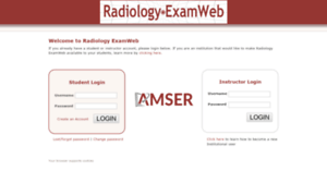 Radiology.examweb.com thumbnail