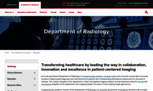 Radiology.osu.edu thumbnail