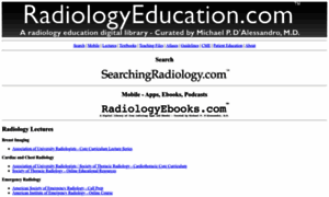 Radiologyeducation.com thumbnail