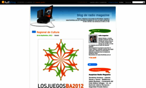 Radiomagazine.fullblog.com.ar thumbnail