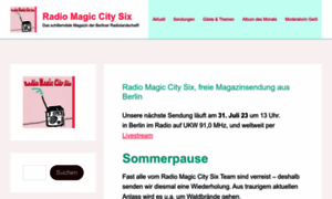 Radiomagiccitysix.de thumbnail