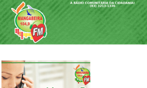 Radiomangabeirafm.com.br thumbnail