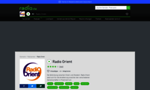 Radioorient.radio.de thumbnail