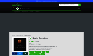 Radioparadise.radio.fr thumbnail